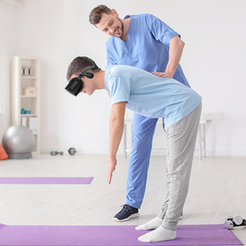 VR Games Lower Body Balance